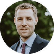 Portrait of Joseph Eccleston, founder and director of Innovate Recycle.
