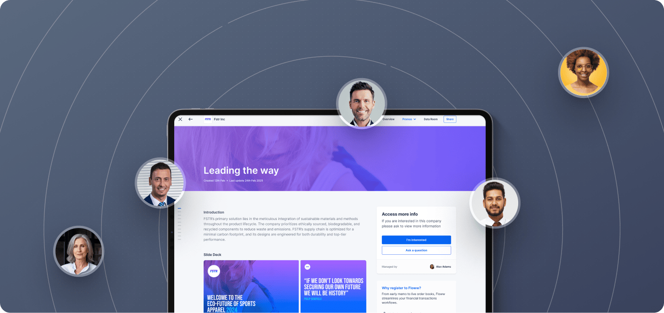 Introducing Pages – a smarter way to share your story and engage investors