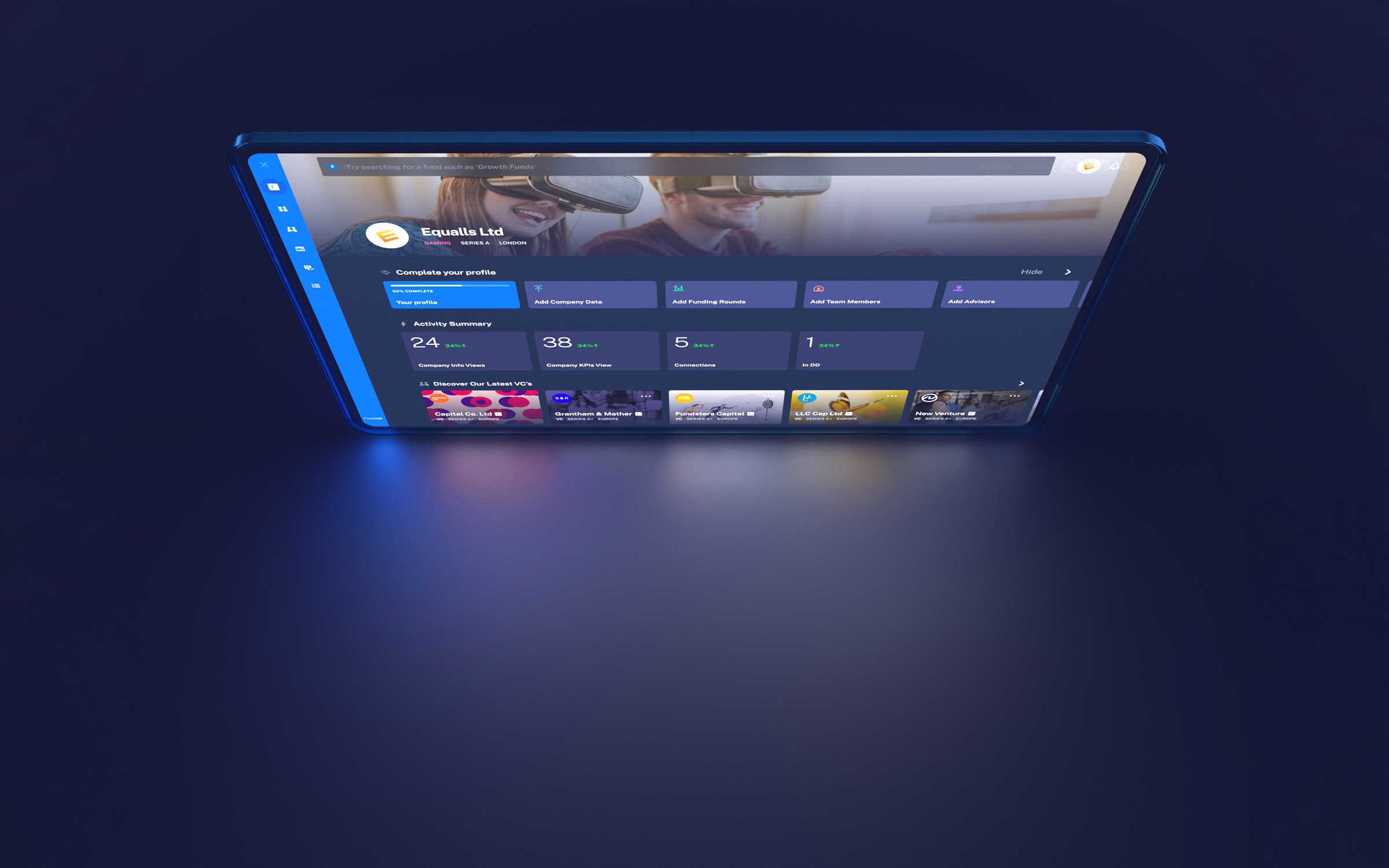 Floww Connect: Dashboard